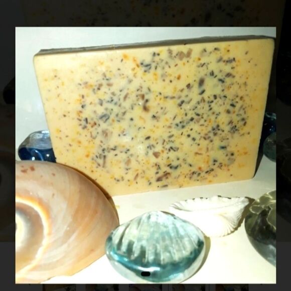 𝅺HAND crafted BERGAMOT & OATS SOAP BAR - Picture 5 of 7